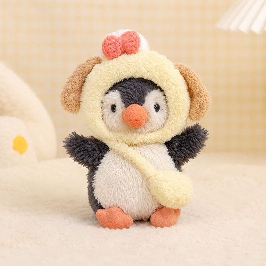 Amusable peanut/Small peanut penguin outfit - Puppy Hood & Crossbody Bag Set