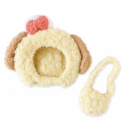 Amusable peanut/Small peanut penguin outfit - Puppy Hood & Crossbody Bag Set