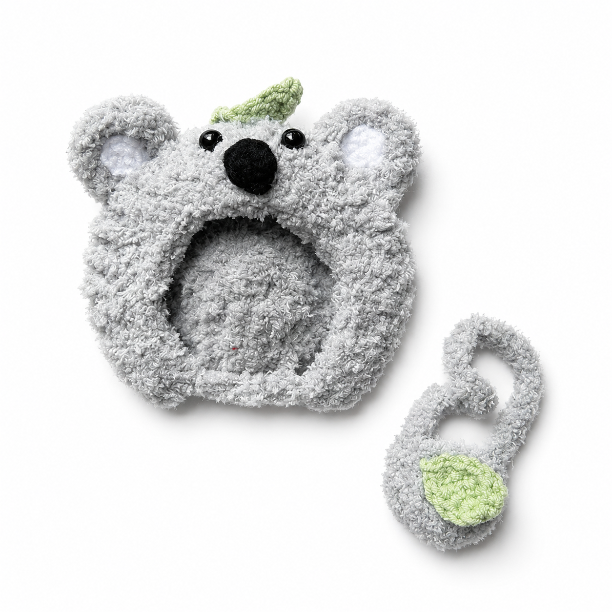 Amusable peanut/Small peanut penguin outfit - Koala Hood & Crossbody Bag Set