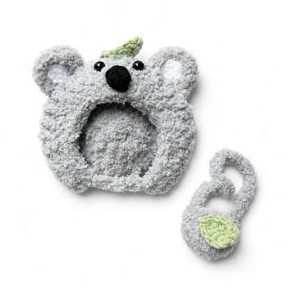 Amusable peanut/Small peanut penguin outfit - Koala Hood & Crossbody Bag Set