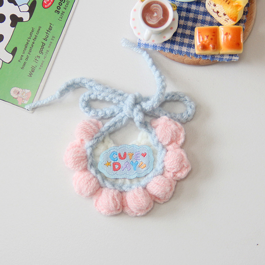 Small/Medium plush crochet bibs clothes outfits - MXM-50