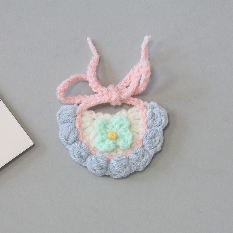 Small/Medium plush crochet bibs clothes outfits - MXM-55