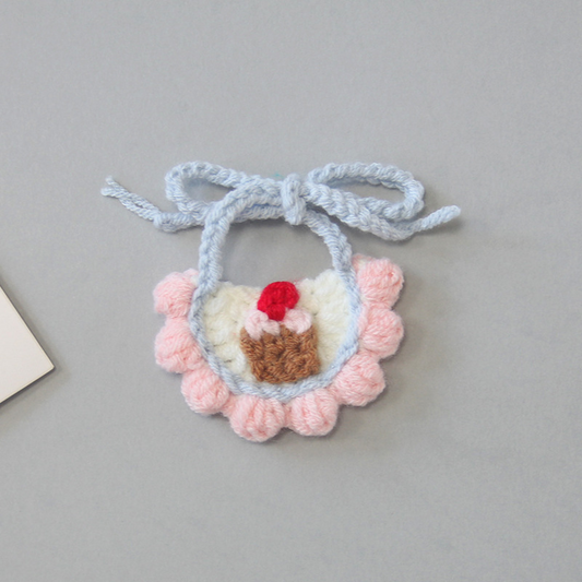 Small/Medium plush crochet bibs clothes outfits - MXM-56