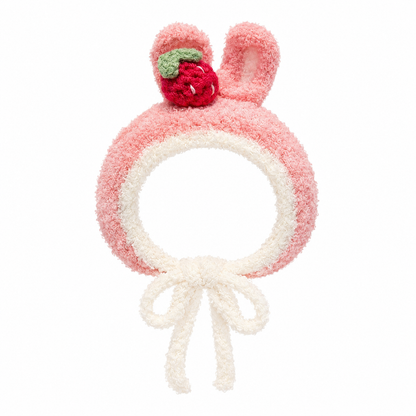 Amusable peanut/Small peanut penguin outfit - Strawberry Bunny Hood