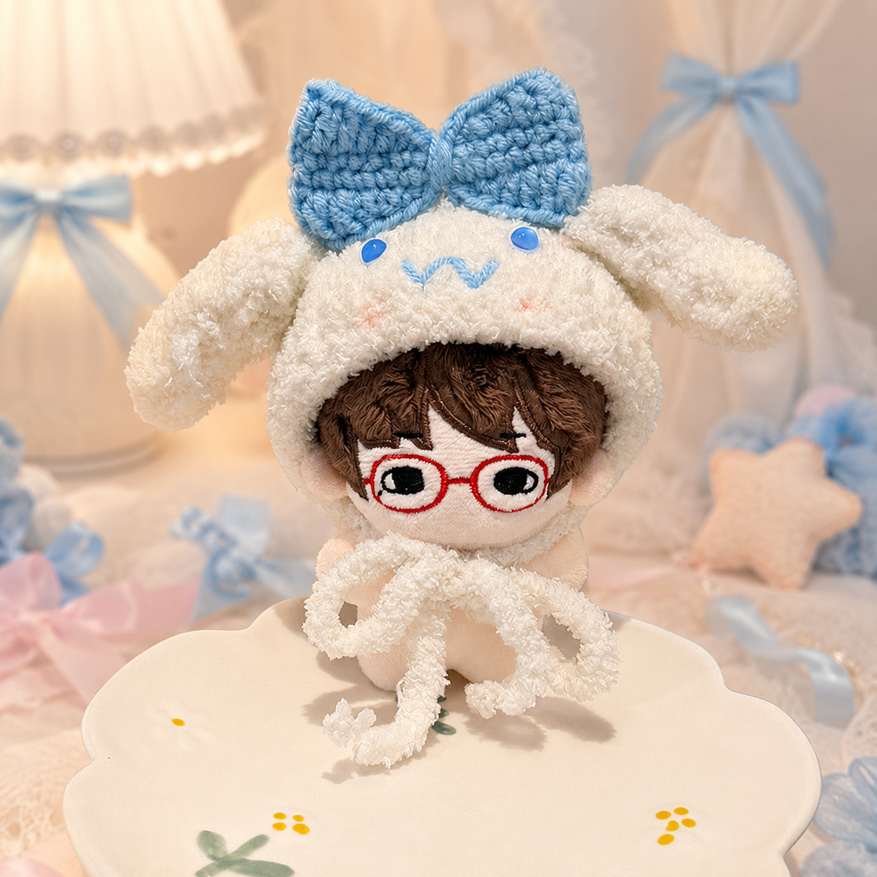 Amusable peanut/Small peanut penguin outfit - Floppy Puppy Hood