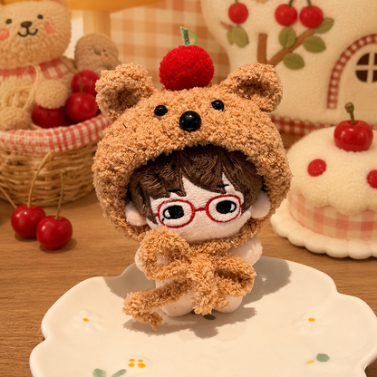 Amusable peanut/Small peanut penguin outfit - Cherry Bear Hood
