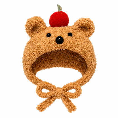 Amusable peanut/Small peanut penguin outfit - Cherry Bear Hood