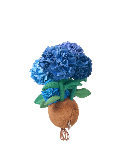 PlushWoods - Blue Hydrangea Plant Plush