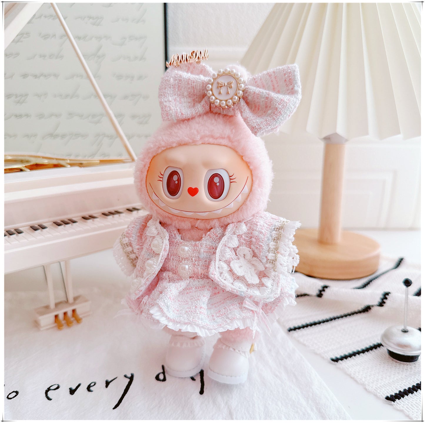 Labubu 4inch bag charm clothes outfits - 1004033