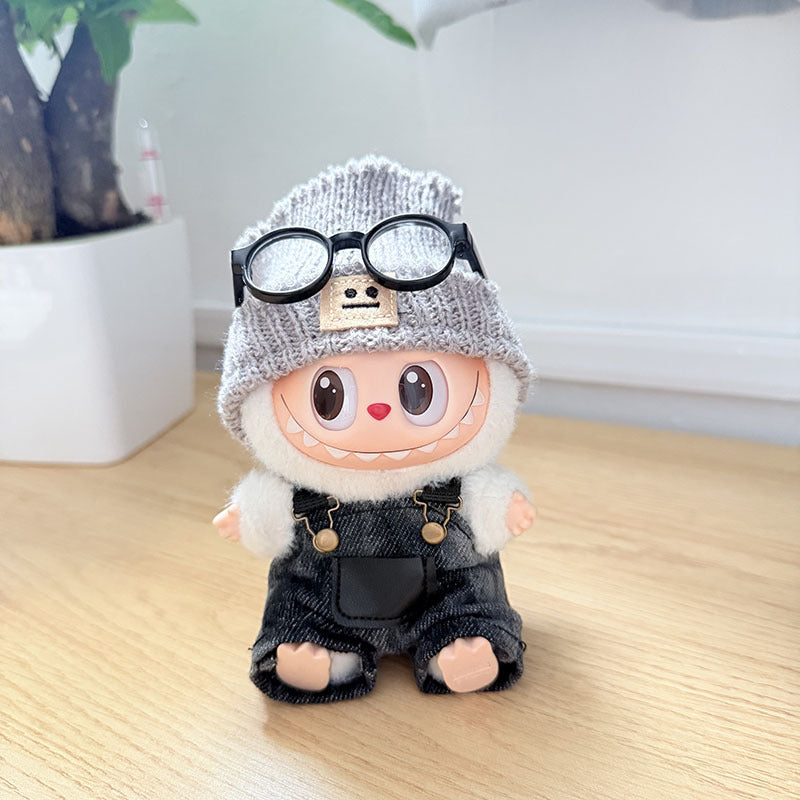 Labubu 4inch bag charm clothes outfits - 1004042