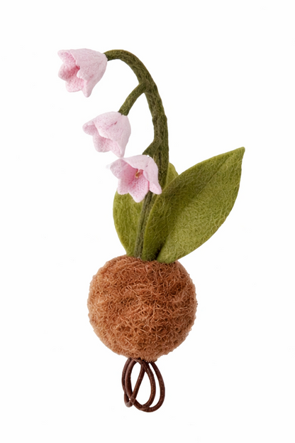 PlushWoods - Lily of the Valley(Convallaria majalis) Flower Plant Plush