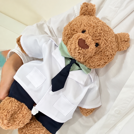 Doctor Outfit for Bartholomew Bear Plush – 14-Inch Outfit