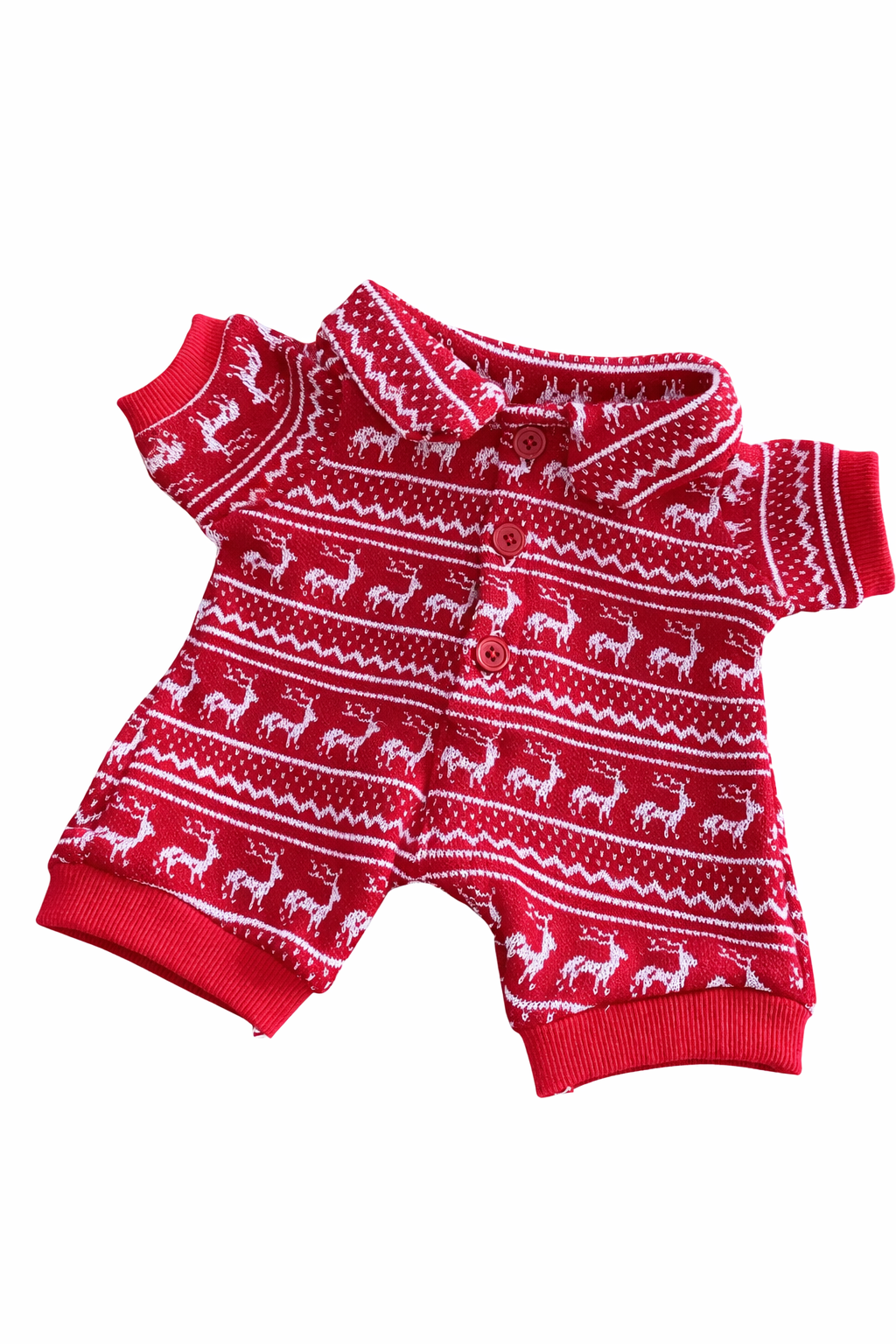 Christmas Red Pajamas for Bartholomew Bear Plush – 10–22 Inch Outfit