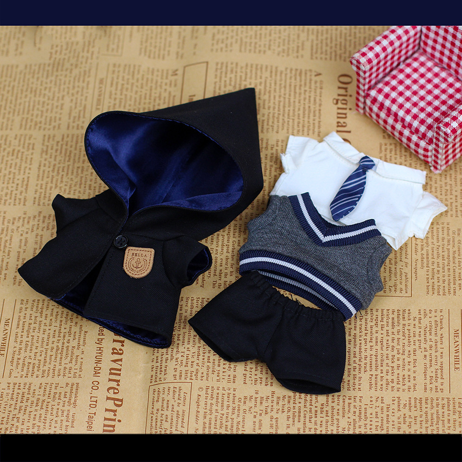 Labubu 4inch bag charm clothes outfits - TZ42