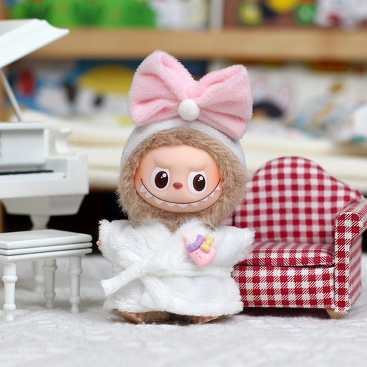 Labubu 3inch bag charm clothes outfits - TZ49