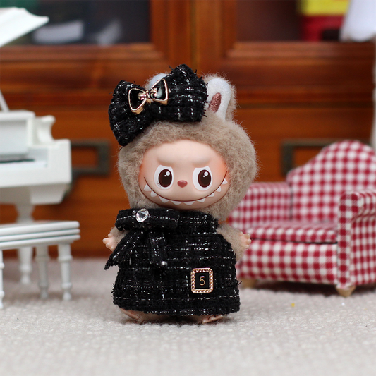 Labubu 3inch bag charm clothes outfits - TZ64