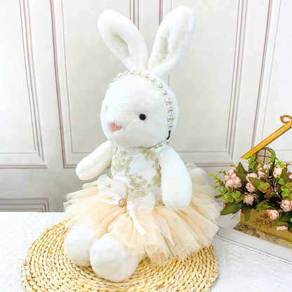Large Bartholomew Bear clothes outfits - Little Swan Ballet Dress