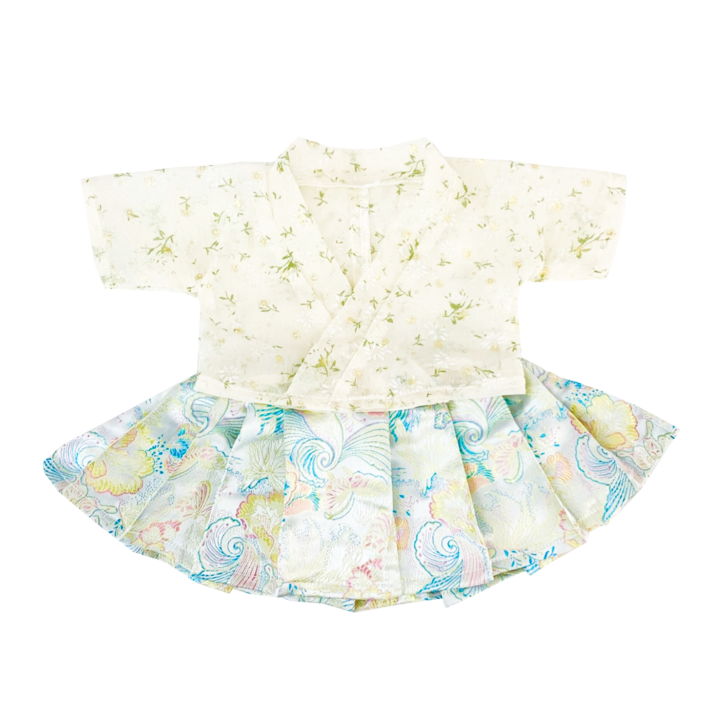 Large Bartholomew Bear clothes outfits - Modern Chinese Pink Beauty Dress