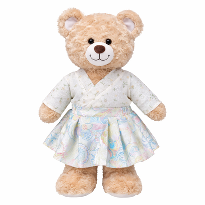 Large Bartholomew Bear clothes outfits - Modern Chinese Pink Beauty Dress
