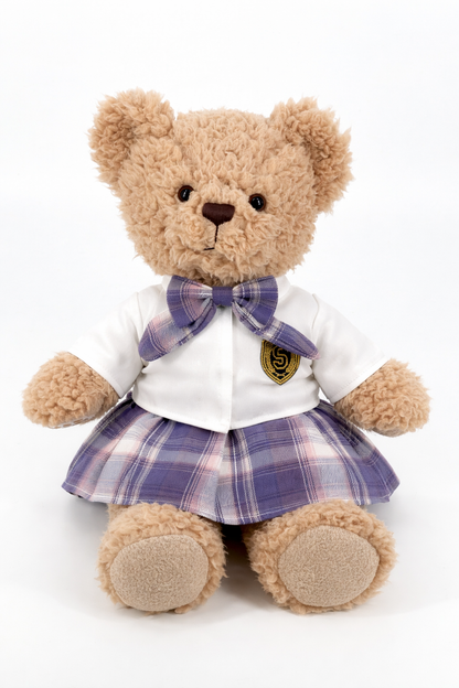 Large Bartholomew Bear clothes outfits - JK Uniform (Lavender)