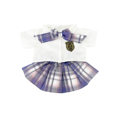 Large Bartholomew Bear clothes outfits - JK Uniform (Lavender)