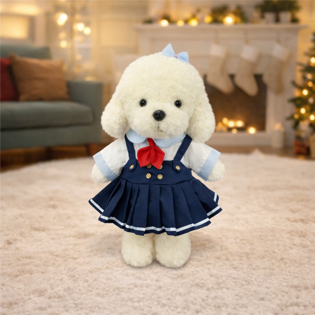 Large Bartholomew Bear clothes outfits - School Uniform Dress