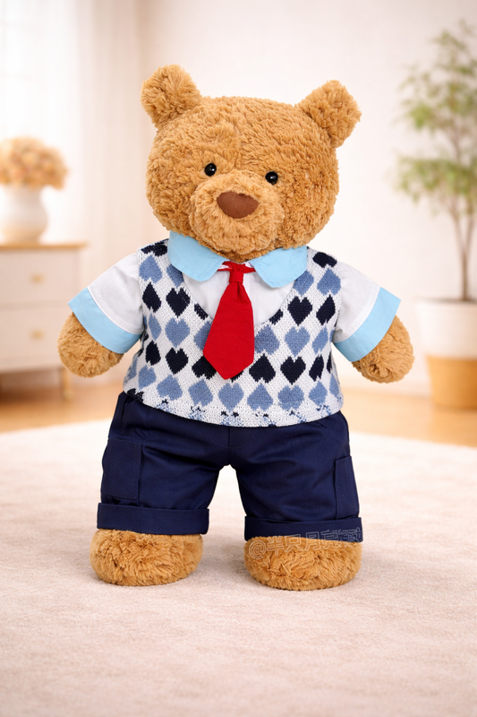 Large Bartholomew Bear clothes outfits - School Uniform Outfit