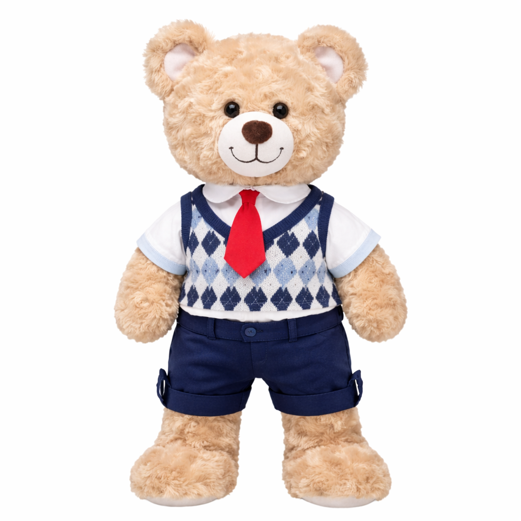 Large Bartholomew Bear clothes outfits - School Uniform Outfit