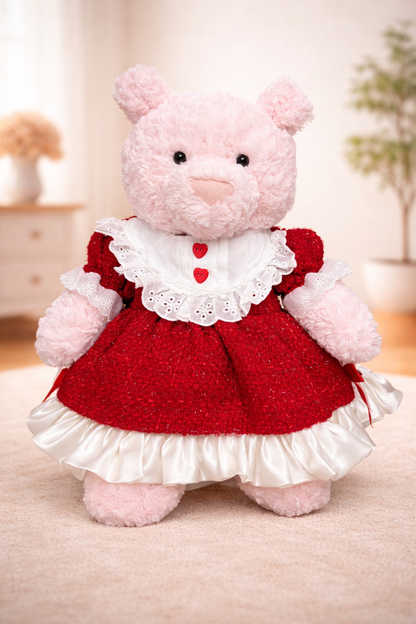 Large Bartholomew Bear clothes outfits - Christmas Lolita Dress