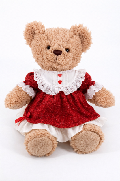 Large Bartholomew Bear clothes outfits - Christmas Lolita Dress