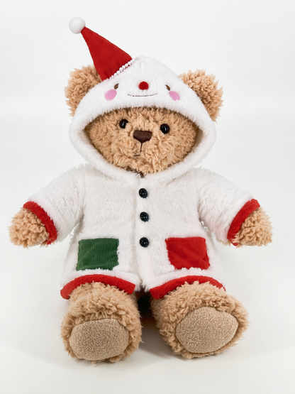 Large Bartholomew Bear clothes outfits - Snowman Pajamas