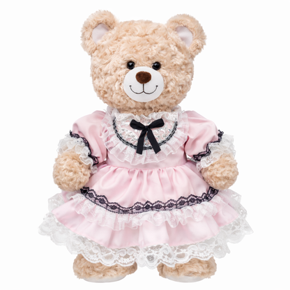 Large Bartholomew Bear clothes outfits - Pink Lace Princess Dress