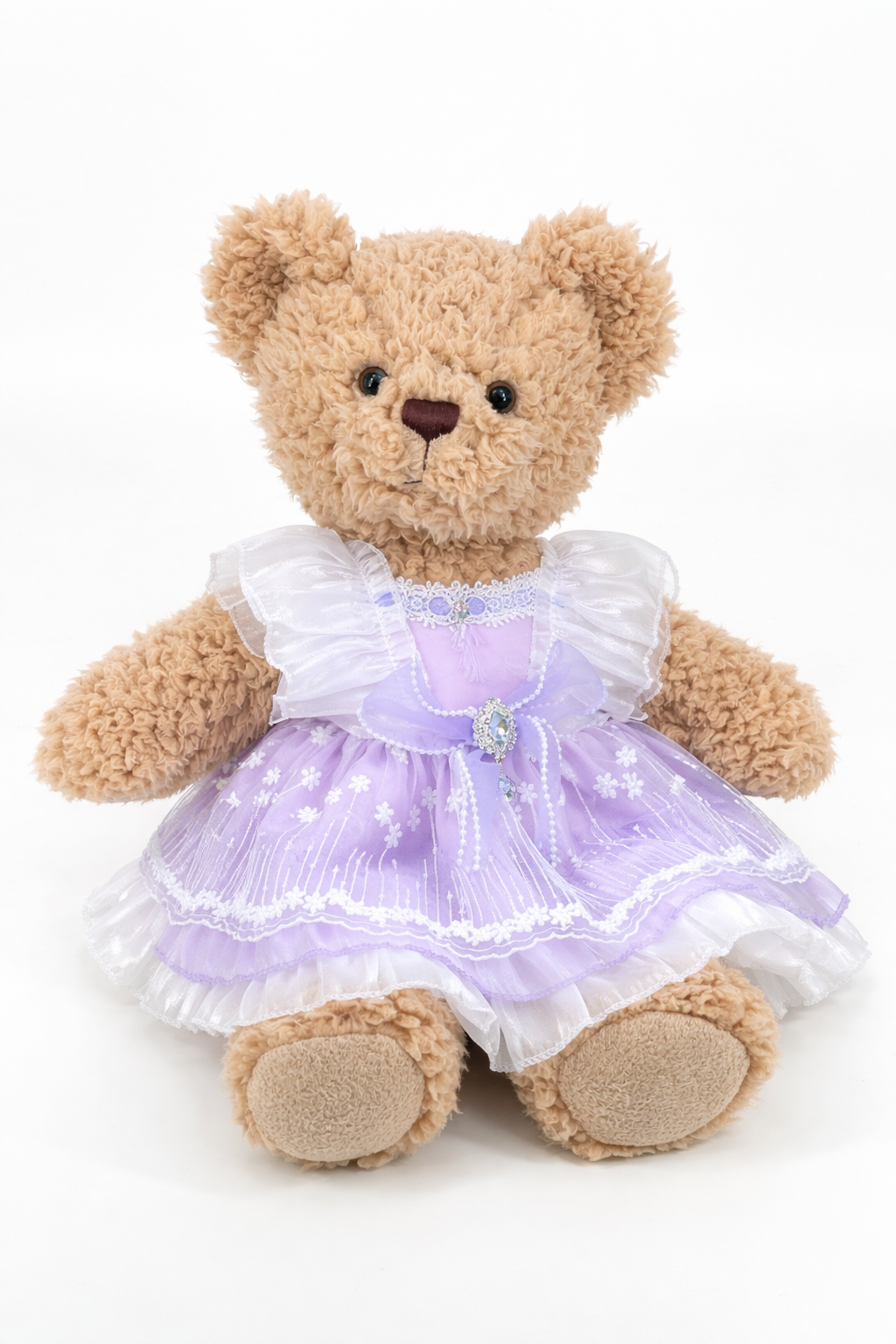 Large Bartholomew Bear clothes outfits - Purple Fairy Dress