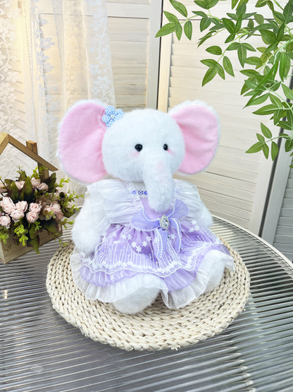 Large Bartholomew Bear clothes outfits - Purple Fairy Dress