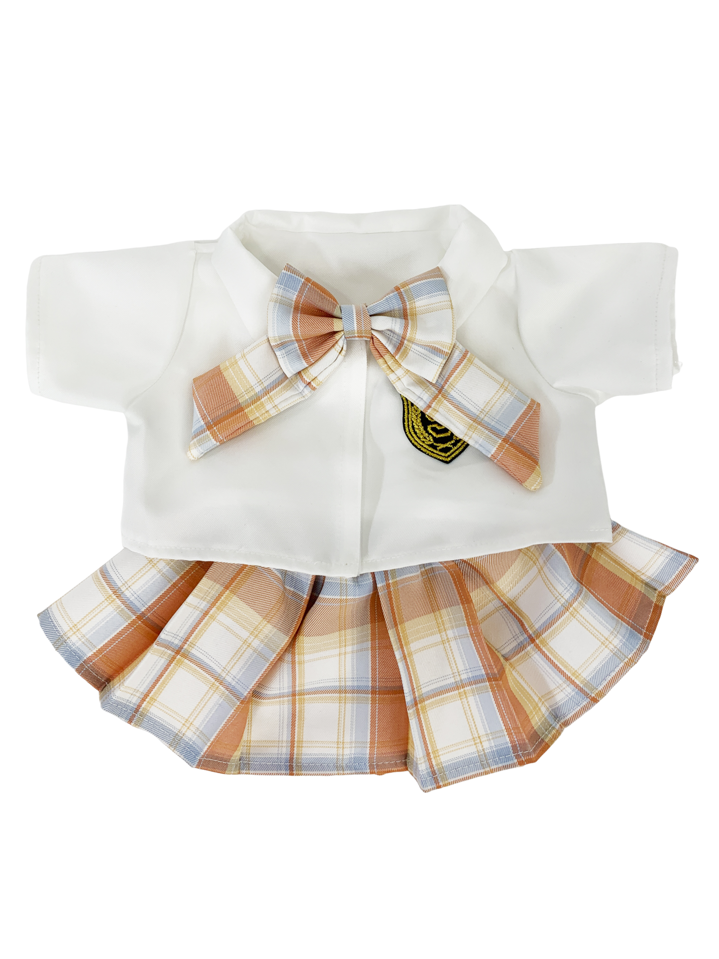 Large Bartholomew Bear clothes outfits - JK Uniform (Orange)