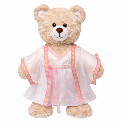 Large Bartholomew Bear clothes outfits - Floral Chinese Traditional Outfit
