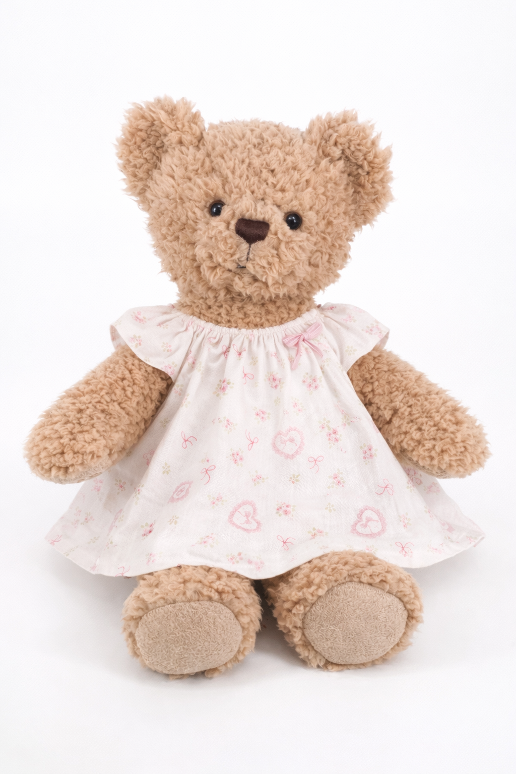 Large Bartholomew Bear clothes outfits - Cream Puff Heart Dress
