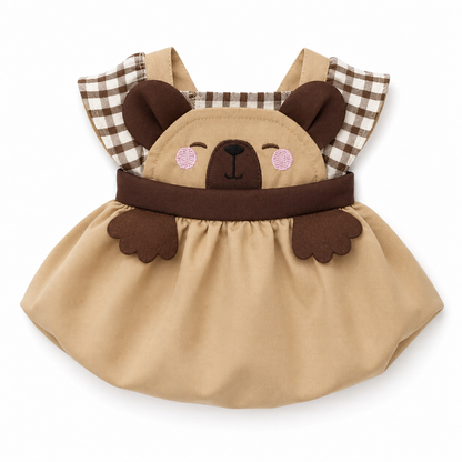 Medium Bartholomew bear & 12" Plush clothes outfits - Capybara Dress