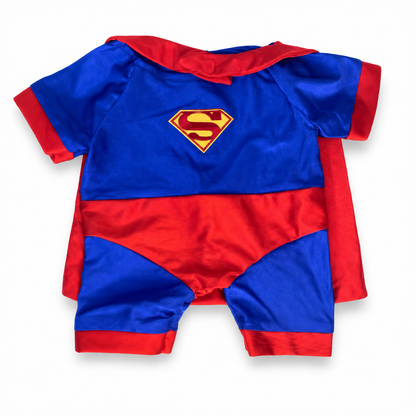 Large Bartholomew Bear & 16" Plush Clothes Outfit - Superhero Outfit