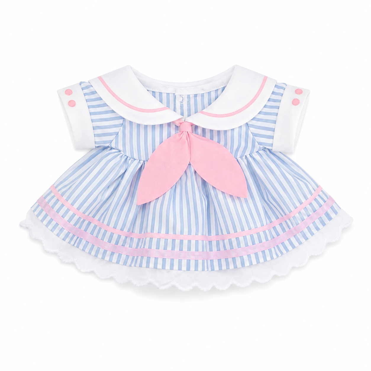 Medium Bartholomew bear & 12" Plush clothes outfits - Sailor Outfit