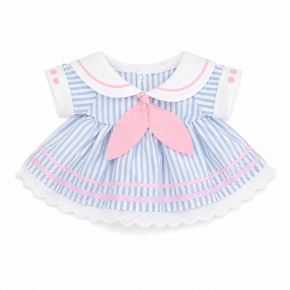 Medium Bartholomew bear & 12" Plush clothes outfits - Sailor Outfit