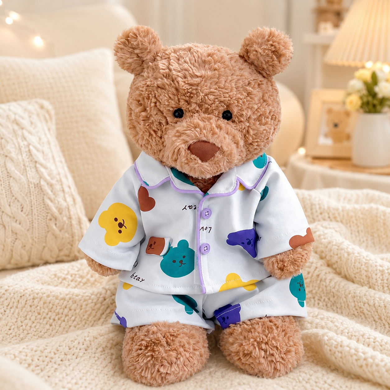 Bartholomew bear cute clothes outfits - Color Bear Diary Loungewear Set