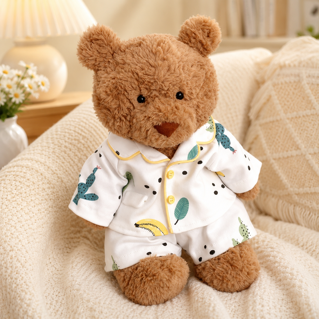 Bartholomew bear cute clothes outfits - Banana Leaf Loungewear Set