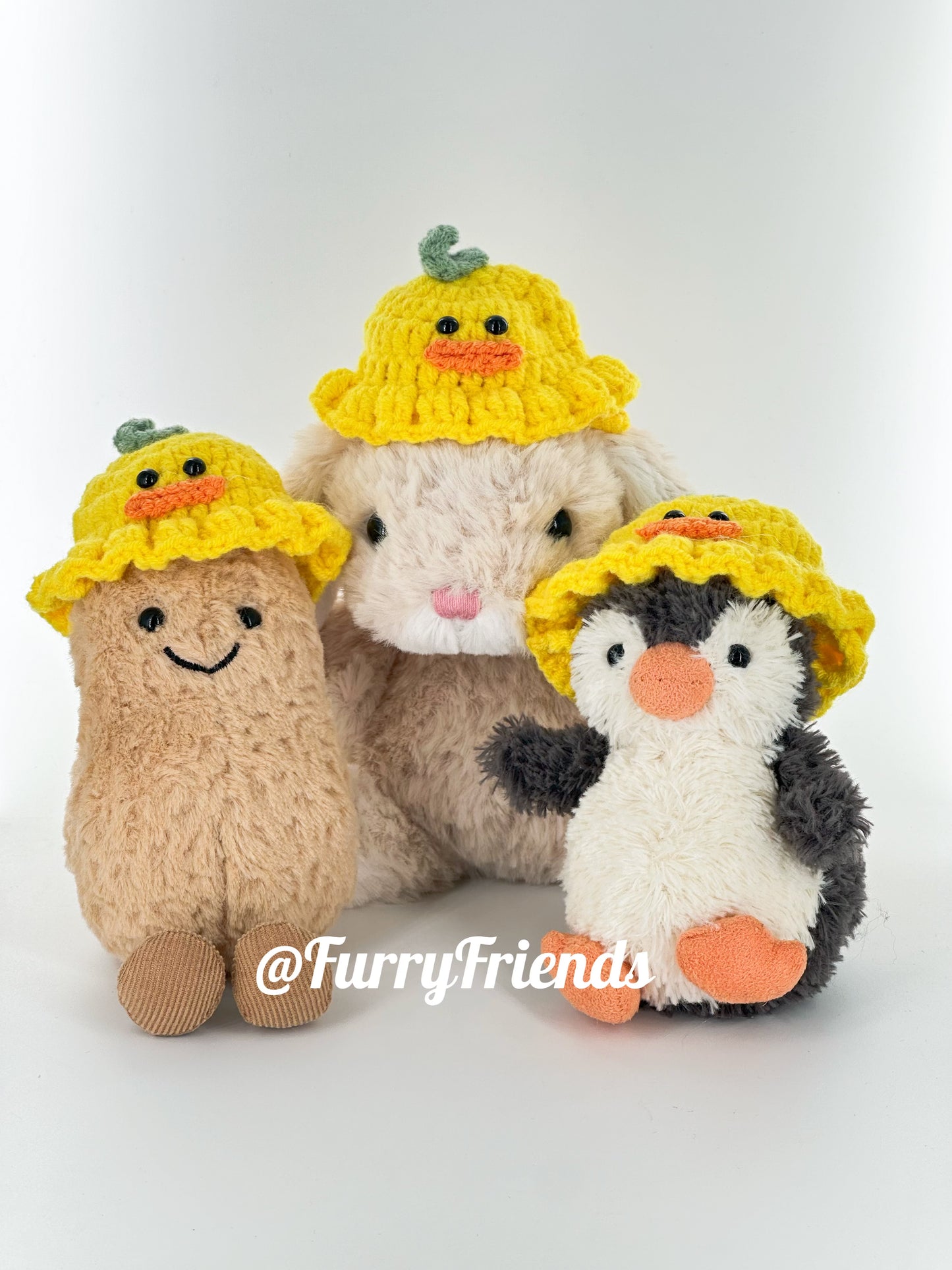 3inch jellycat peanut/small peanut penguin/yummy/little collection cute hat outfit - animal