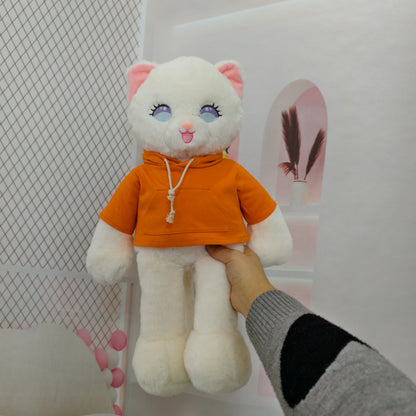 Coral Hoodie for Bartholomew Bear Plush – 14-Inch Outfit