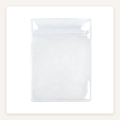 Plush Hang Tag Protectors – Clear Resealable Sleeves, Pack of 10